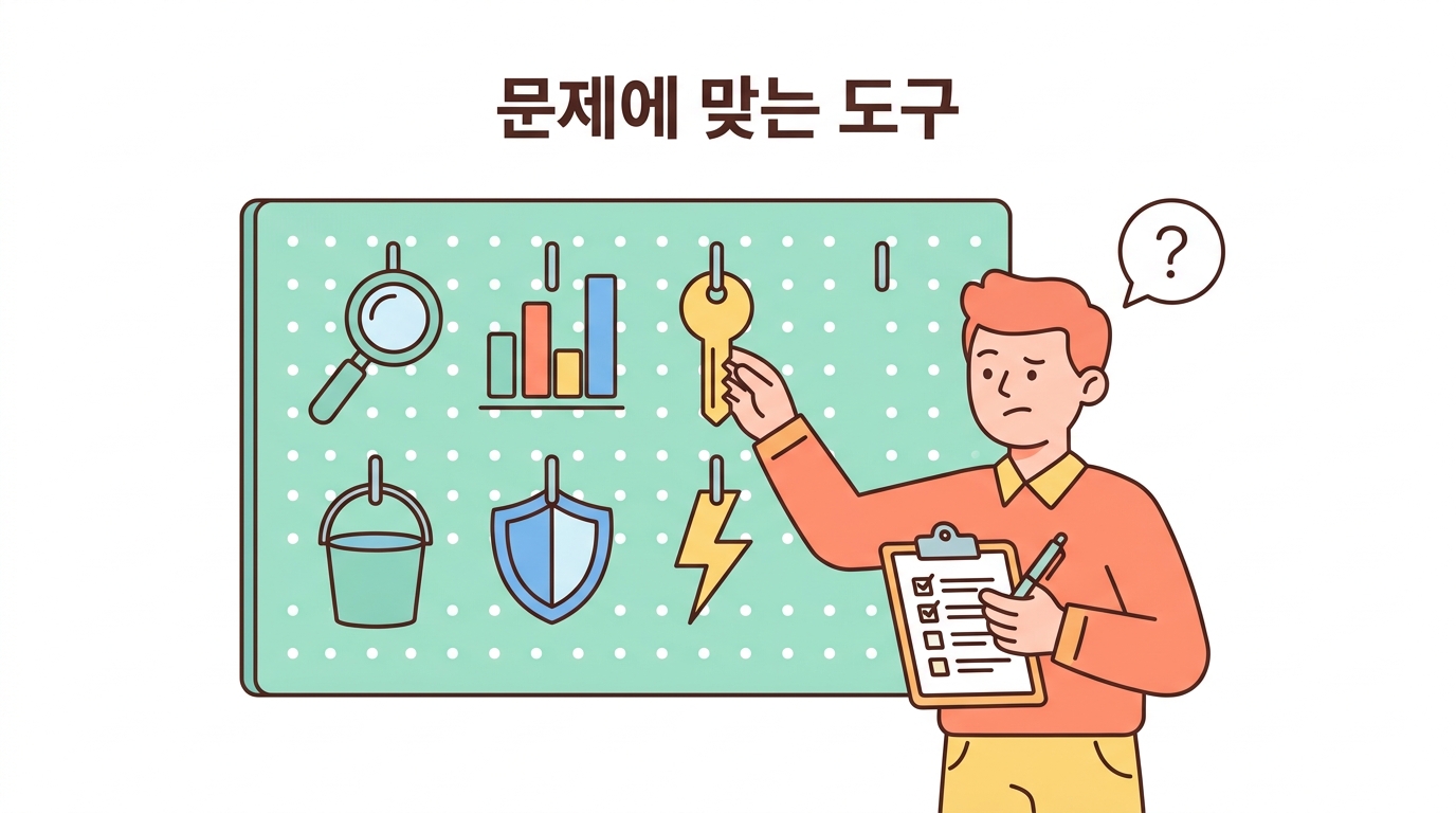 알고리즘 고르기 — 느릴 때 무엇을 먼저 볼까