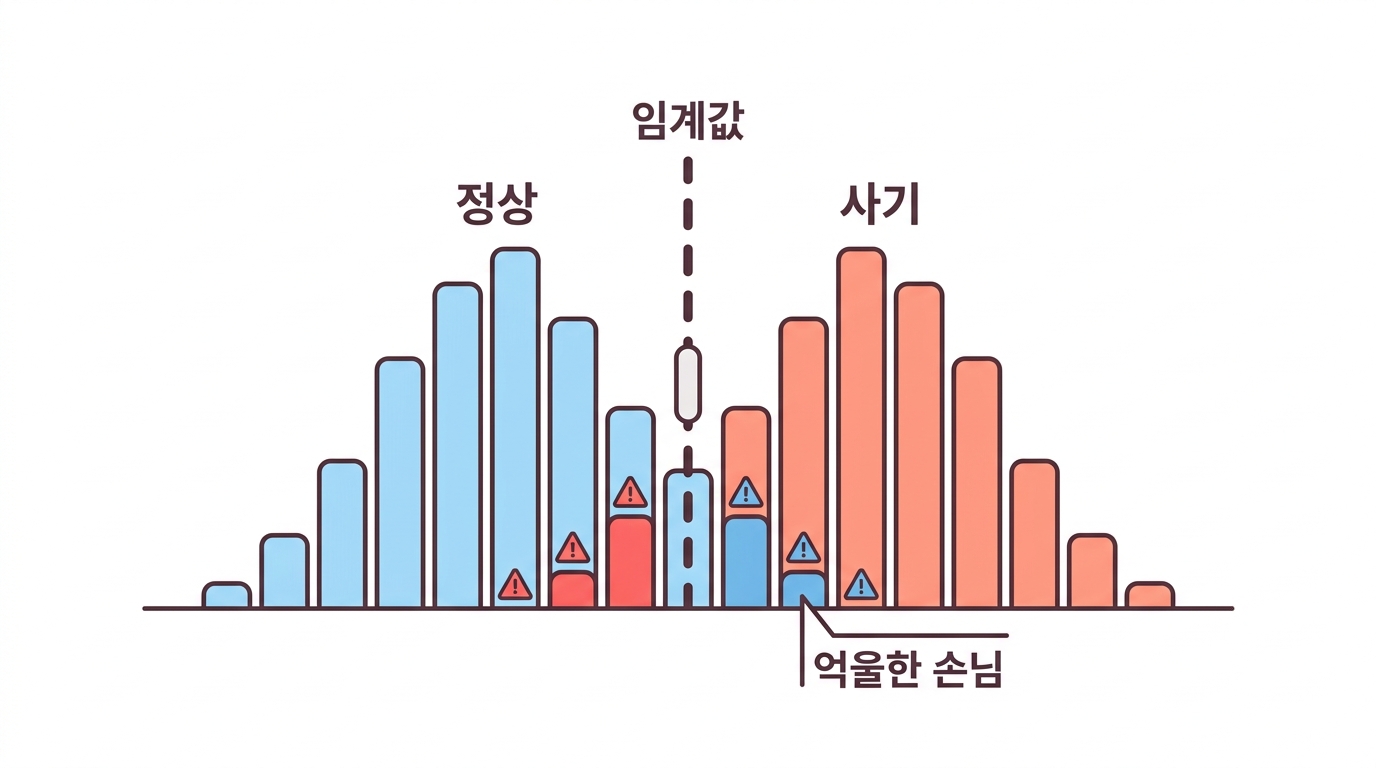 이상 탐지 — 수상한 주문 걸러내기