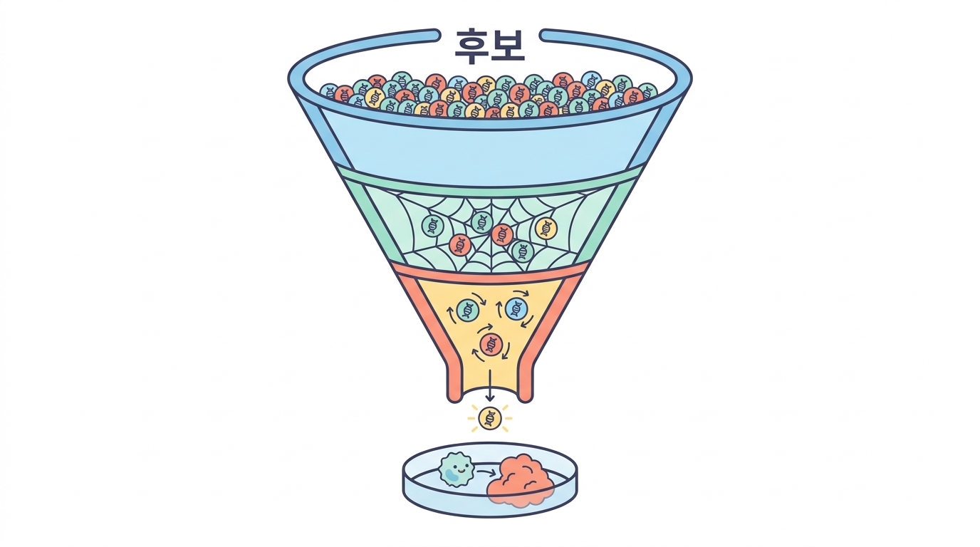 사례 — 면역사막 폐암의 사령관을 찾다