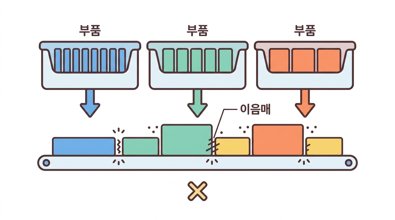 V(D)J 조합 — 배선 유전자만으로 2,400만 가지