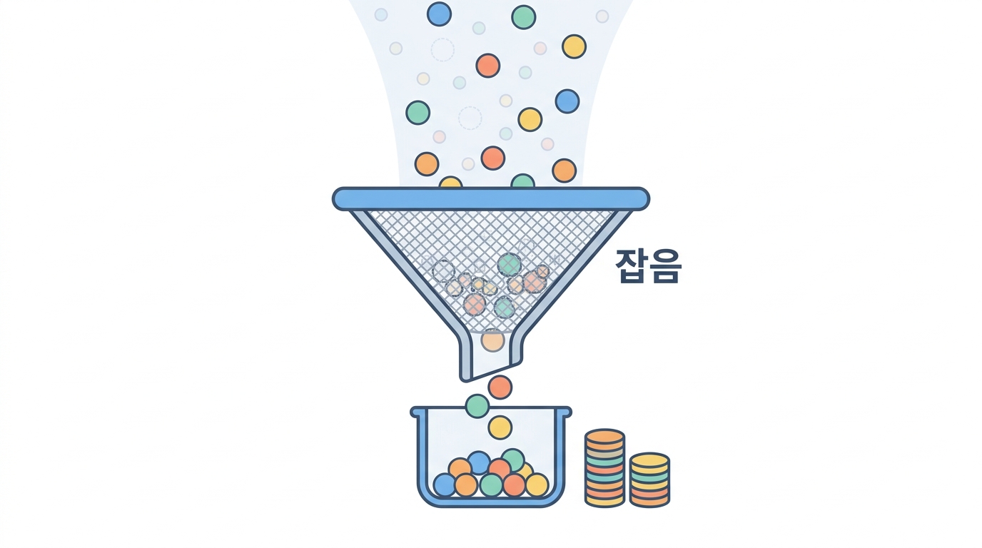 잡음 걸러내기 — 저발현 유전자 필터