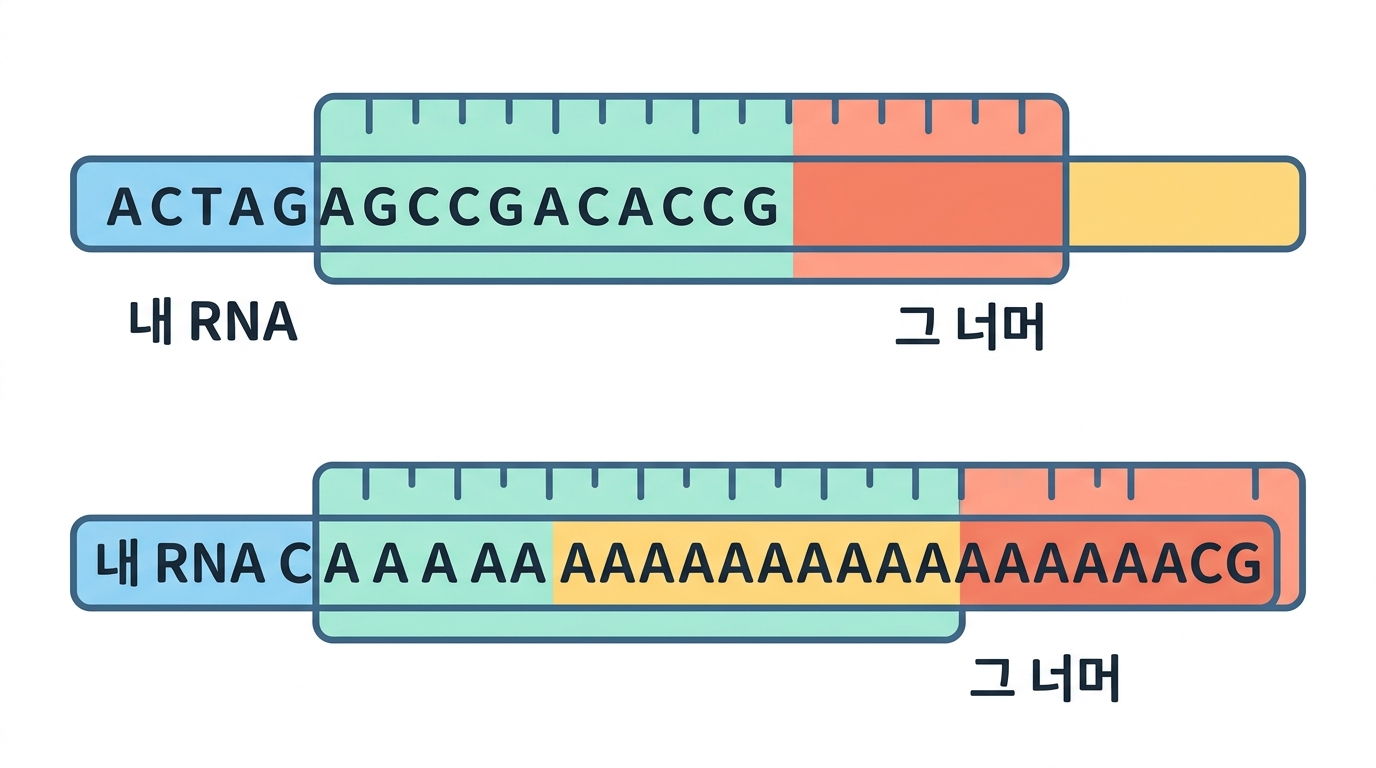 read 끝에 붙은 것들 — 어댑터와 polyA 꼬리
