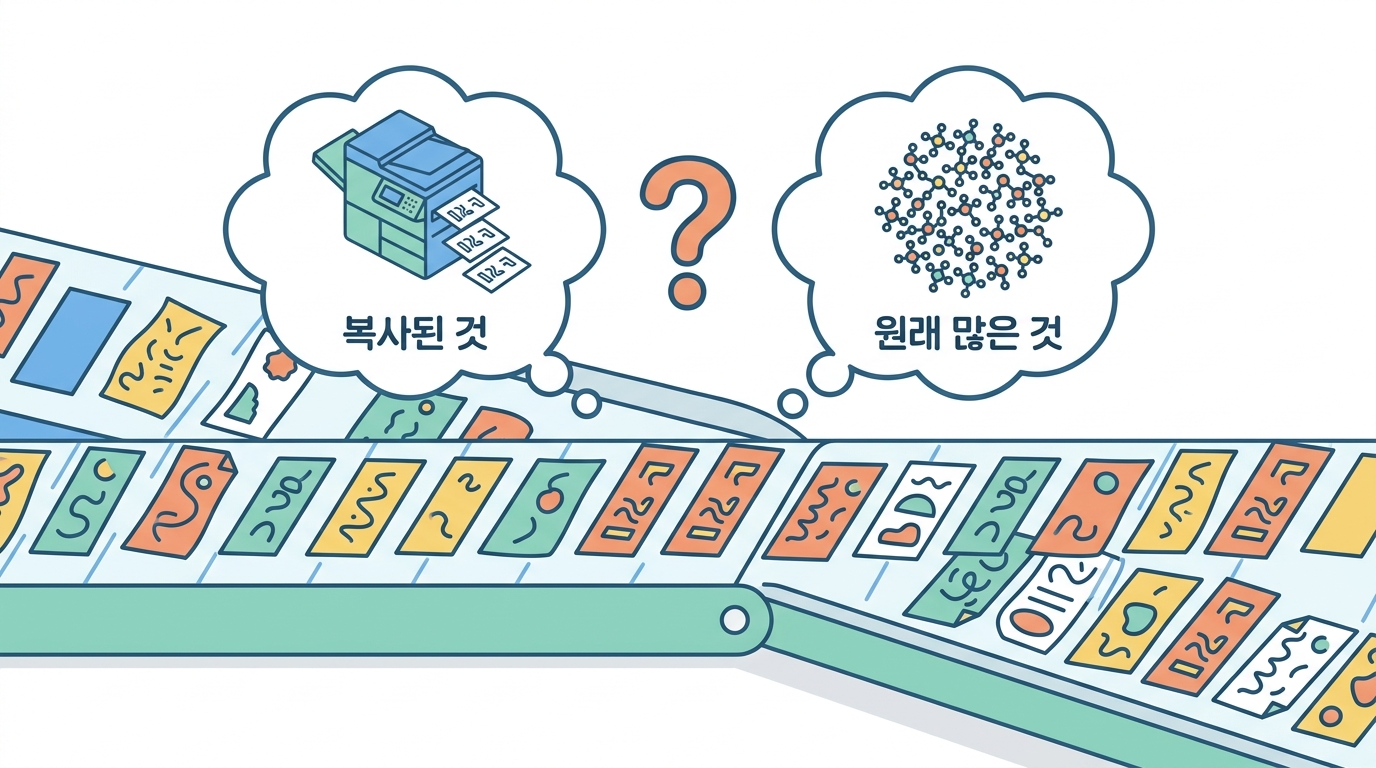 똑같은 read 가 자꾸 나온다 — 중복 37%