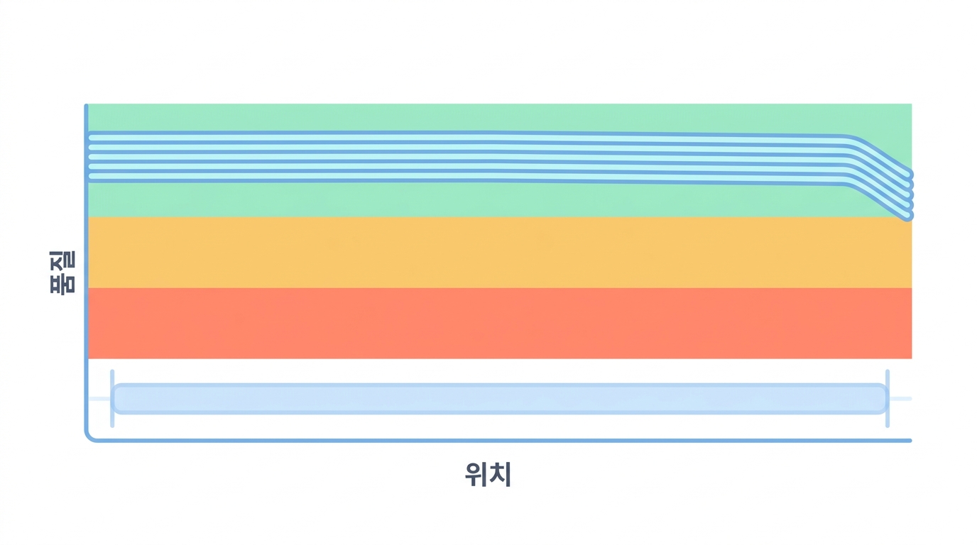 위치별 품질 — 어디서부터 나빠지는가