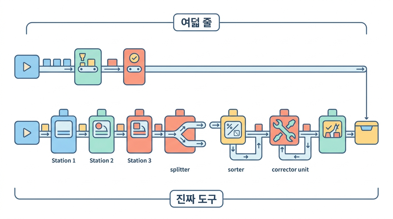 진짜 파이프라인은 무엇을 더 하나