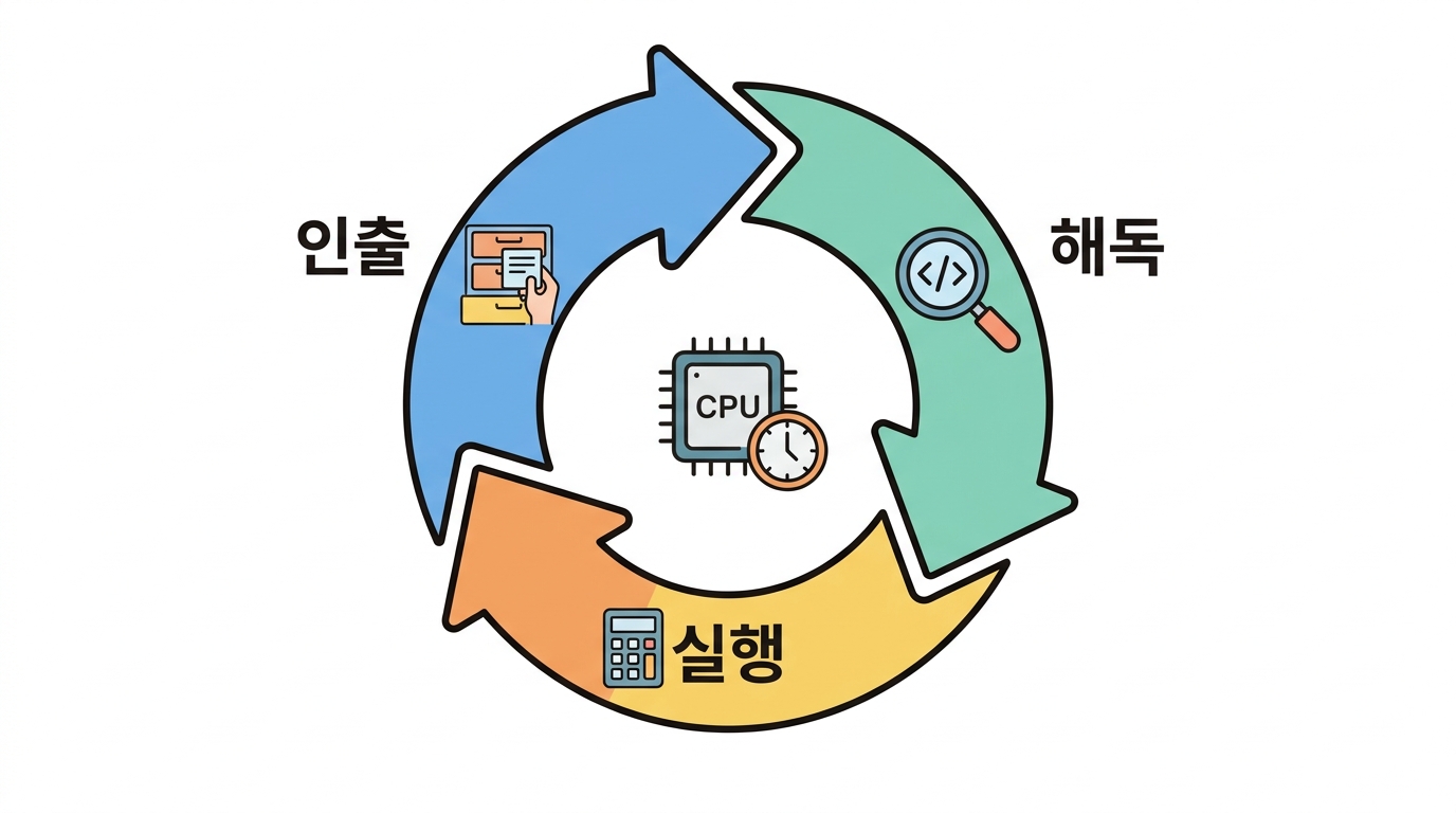 CPU 속으로 — 인출, 해독, 실행