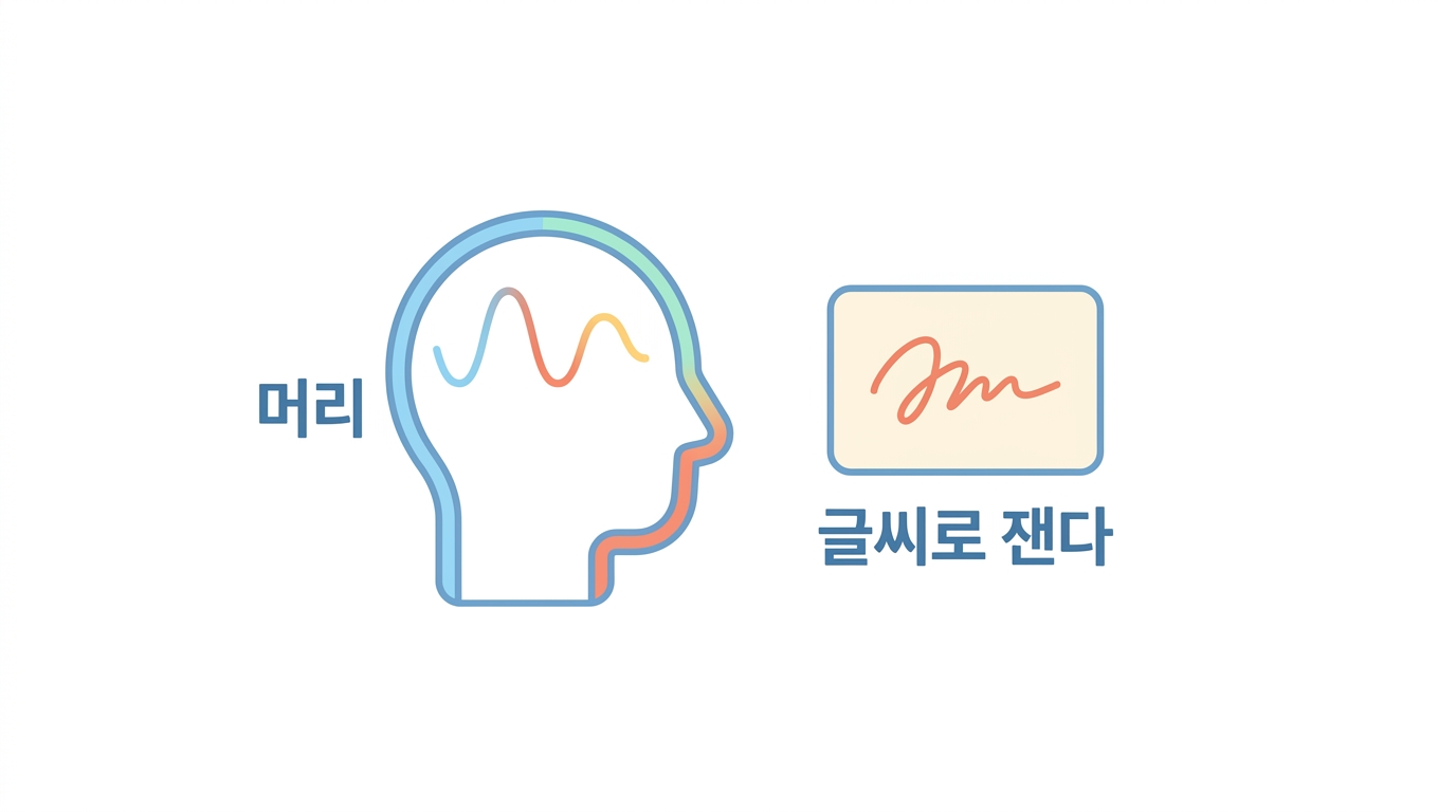 신경독성 — 글씨로 잰다