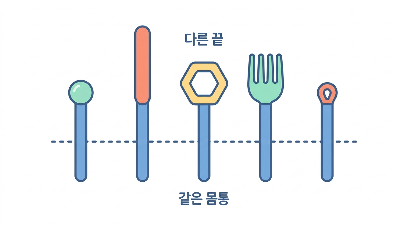 아미노산 스무 가지 — 곁사슬이 성격이다