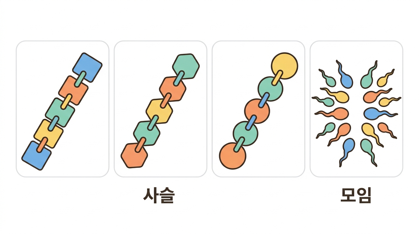 생체분자 넷 — 당·지질·단백질·핵산