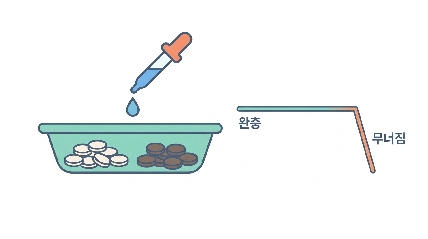 완충액 — 왜 20 mM HEPES pH 7.2 인가