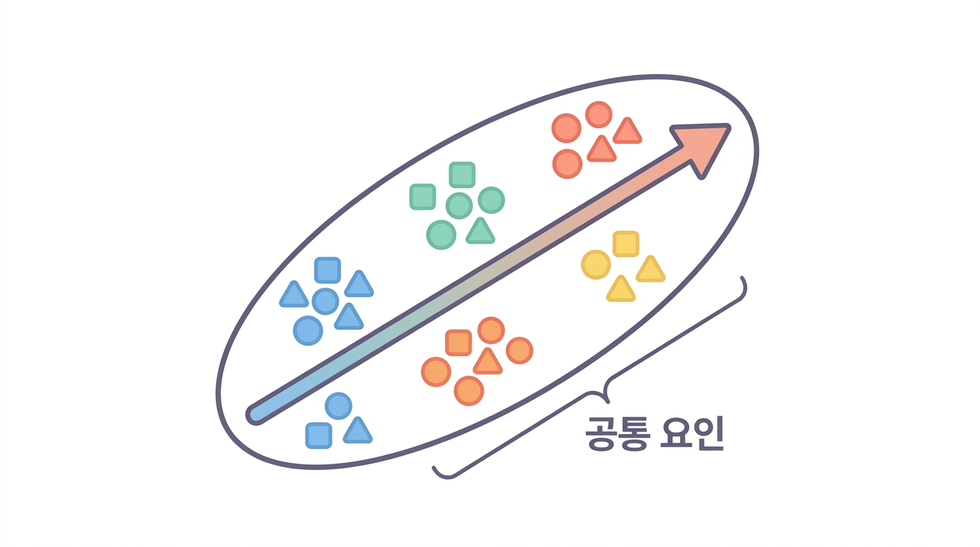 【실습】 축이 갈리지 않는다 — 이 강의에서 가장 중요한 강