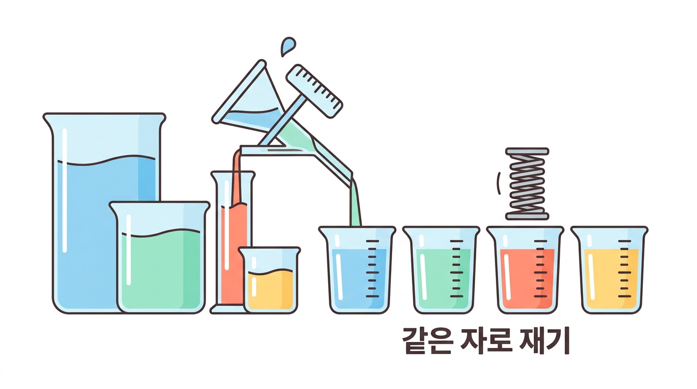 크기를 맞춘다 — 정규화 없이는 아무것도 비교할 수 없다