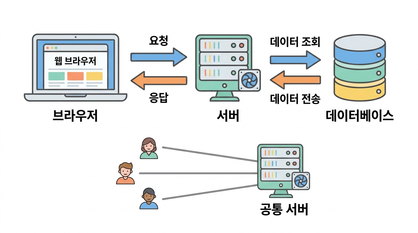 데이터는 어디에 저장될까 — 브라우저 vs 서버