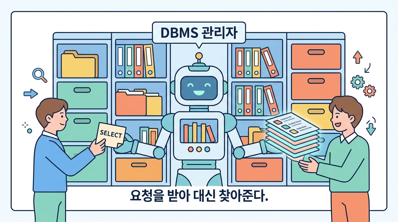 DBMS — 데이터를 지키는 사서(司書)