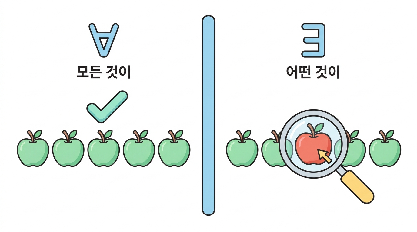 한정기호 — 모든 것과 어떤 것