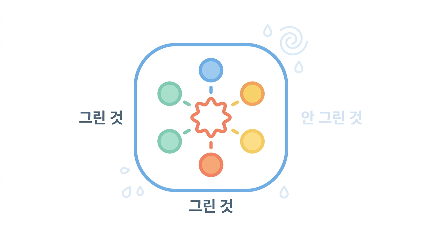 Fig. 7 읽는 법 — 2D 상호작용 그림에 없는 것