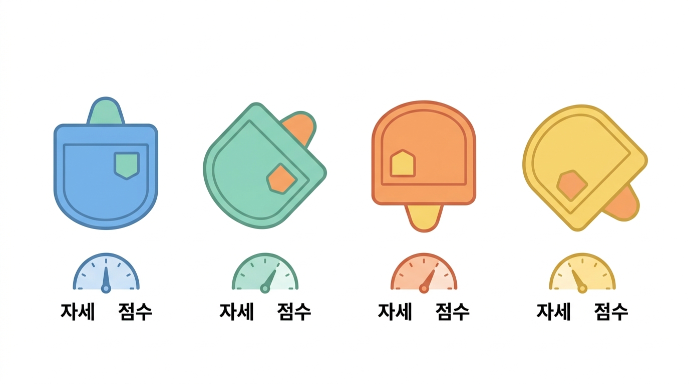 도킹이 푸는 두 문제 — 자세와 점수