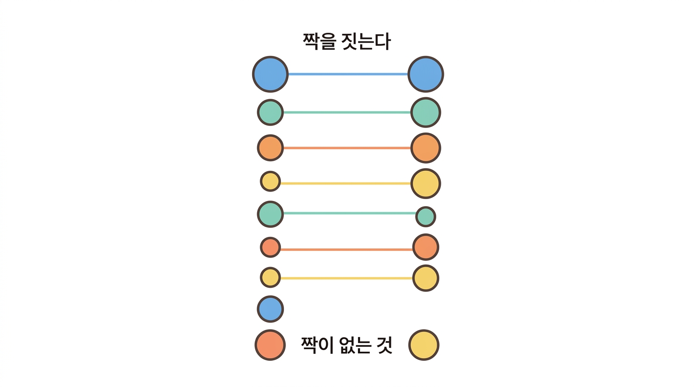 짝짓기와 성향점수 — 무작위배정을 흉내 내기
