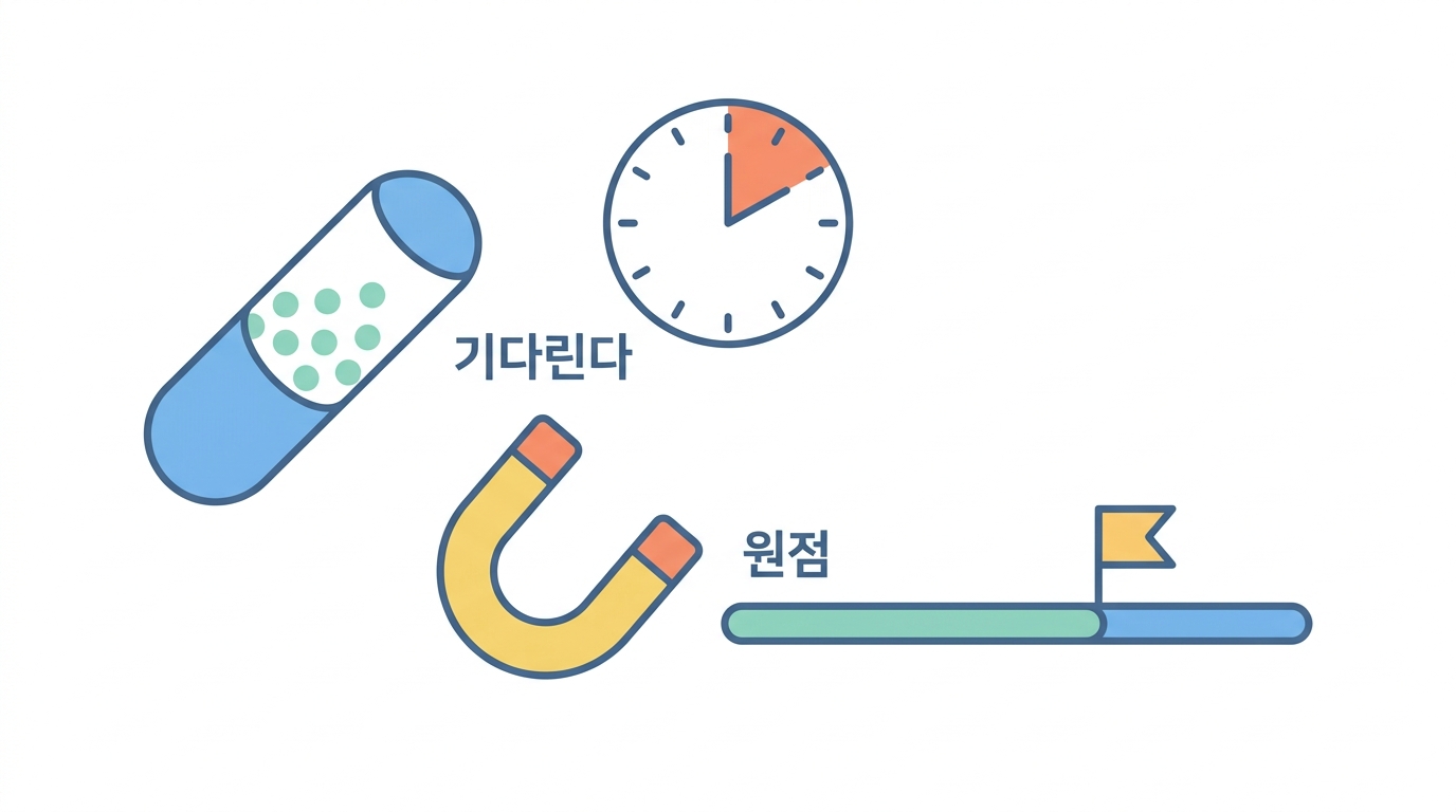 자석 분리 — 장치 계층은 ‘90초’ 를 안다
