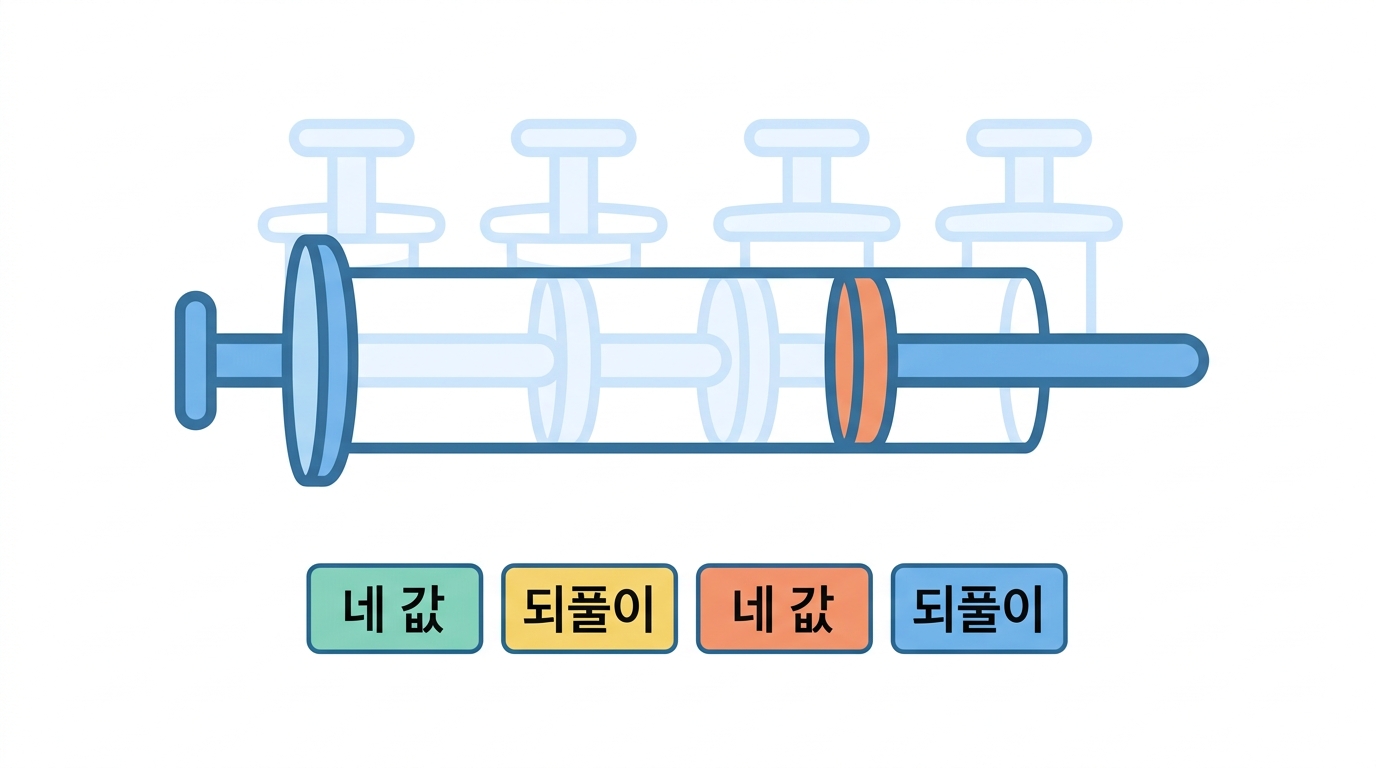 플런저 펌프 — 네 값을 코드로