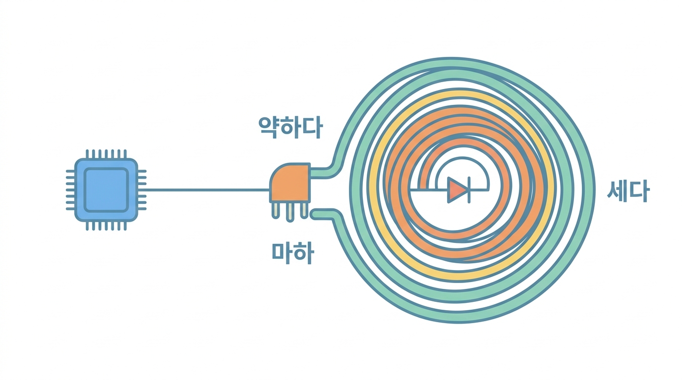 솔레노이드 밸브 — GPIO 는 코일을 못 켠다