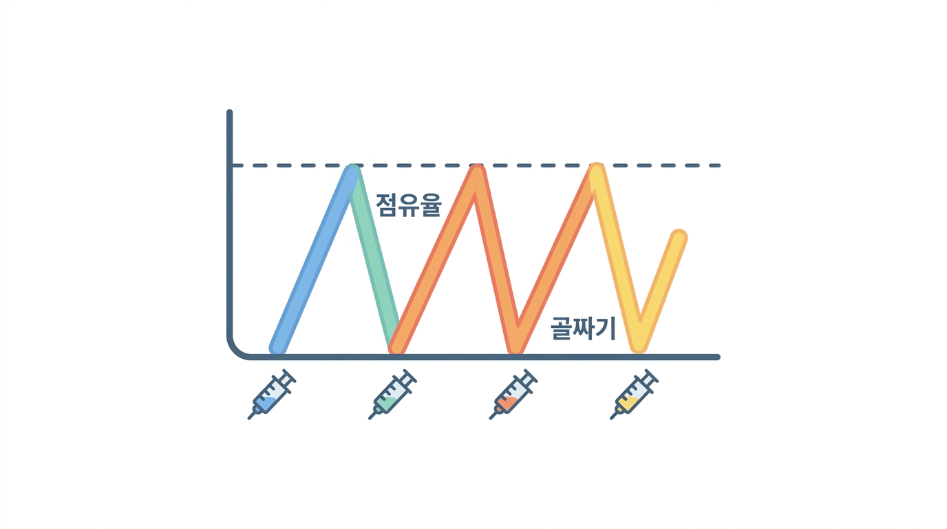 약을 준다 — 항-PD1 을 언제 얼마나