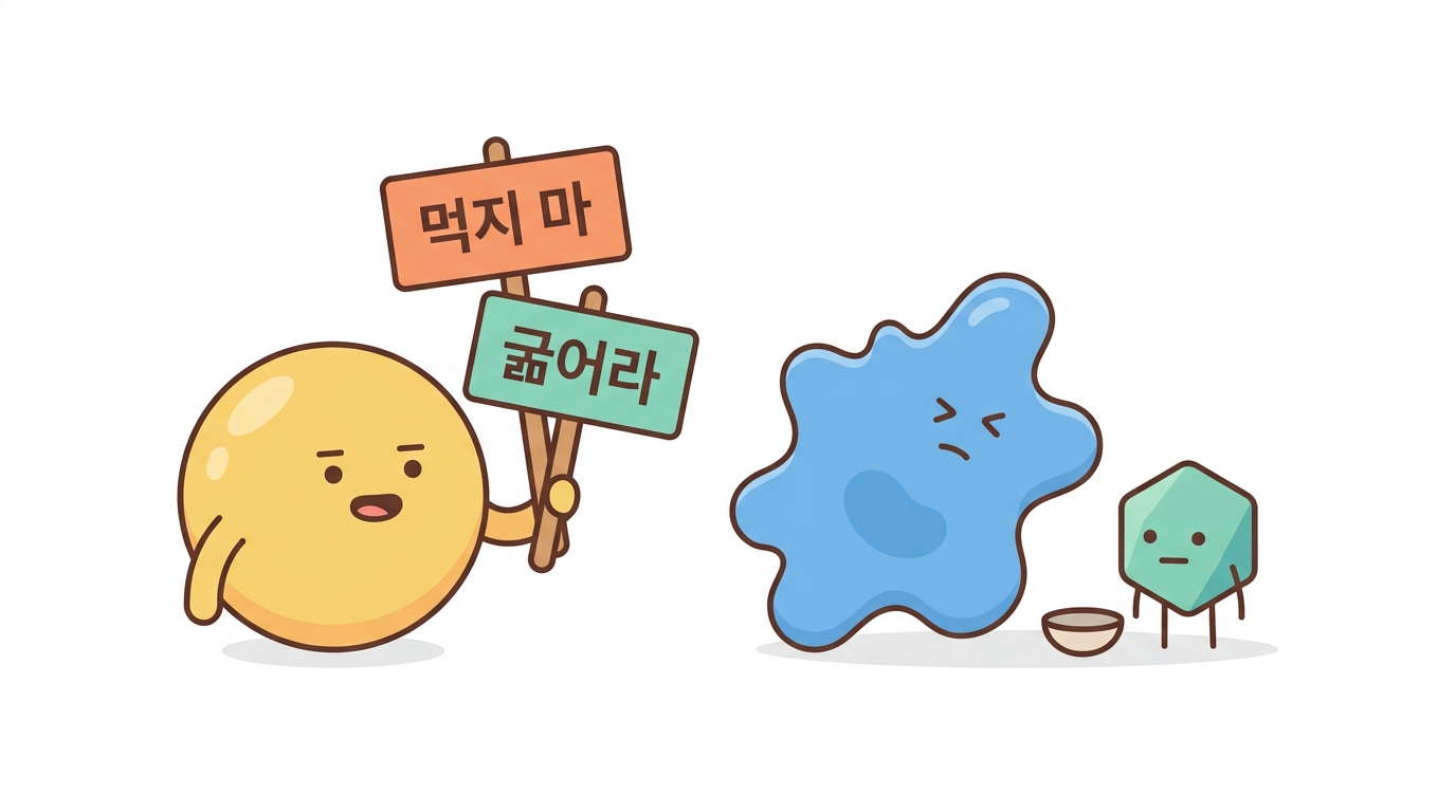 먹지 마 · 굶어라 — CD47 과 CD38