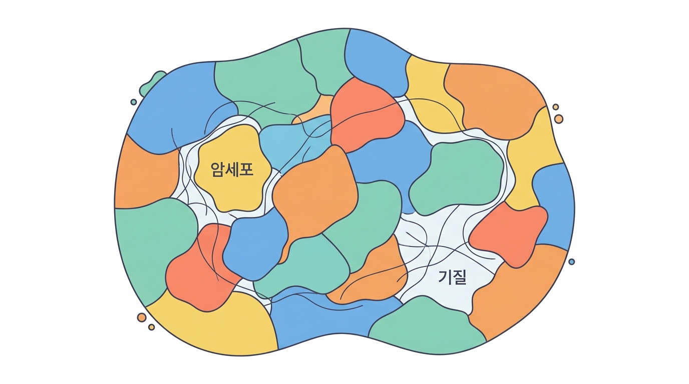 종양미세환경 — 암은 세포가 아니라 조직이다