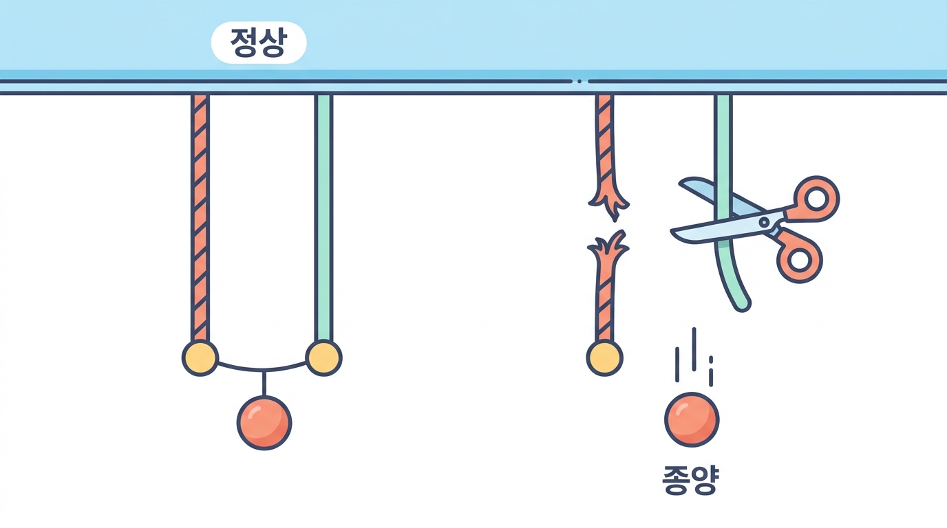 합성치사 — 밧줄 두 개 중 하나는 이미 끊겼다