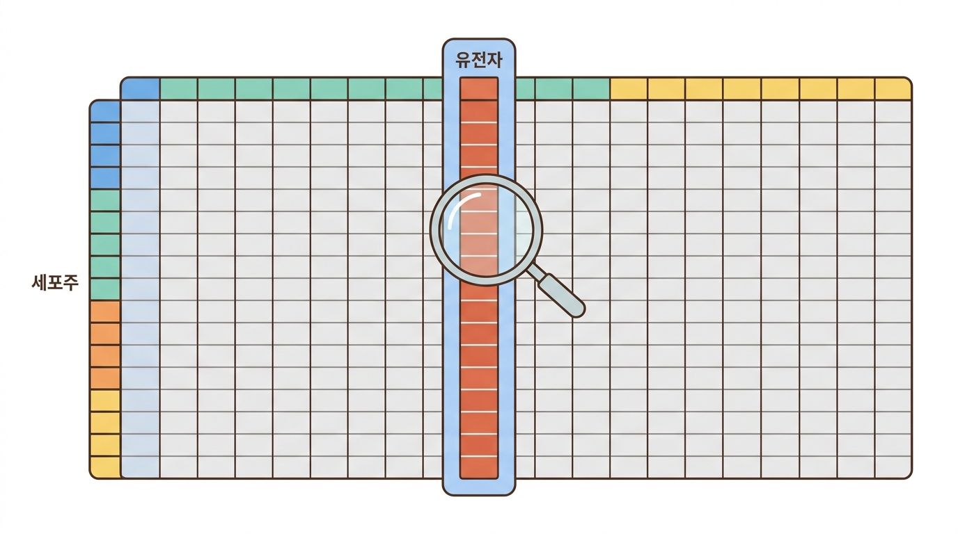 WRN — 900개 세포주를 한꺼번에 물어서 찾았다