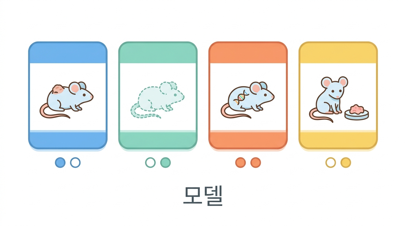 네 가지 암 모델 — 무엇을 볼 수 있고 무엇을 못 보나