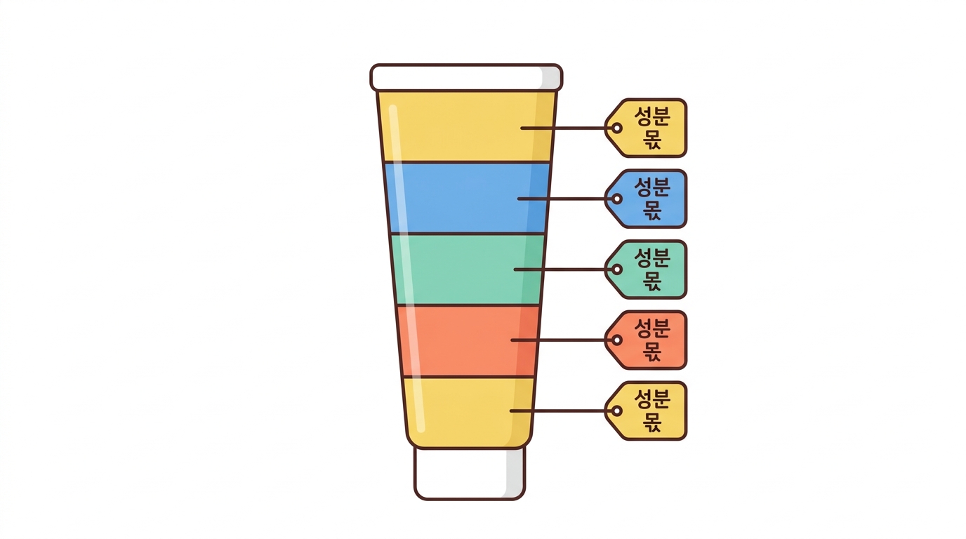 용해 완충액 한 줄을 짓는다