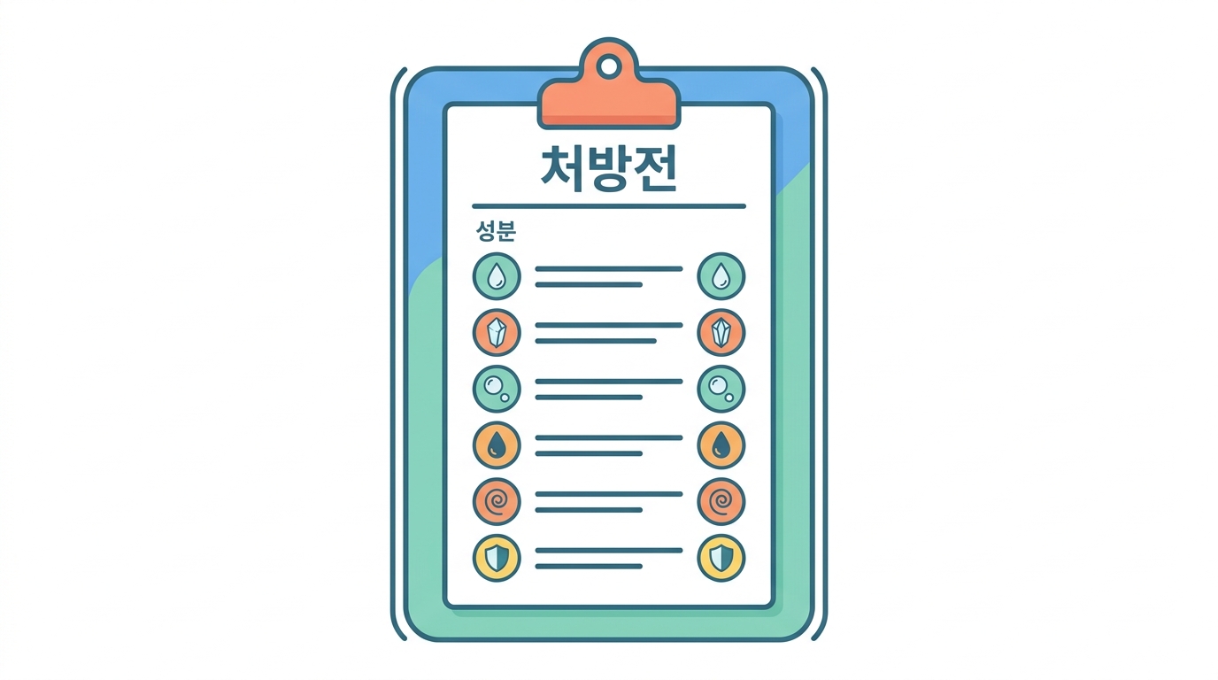 방법 문단은 화학 처방전이다