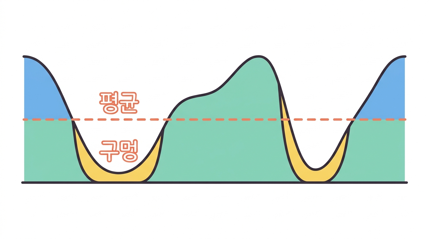 커버리지 — 평균이 감추는 것