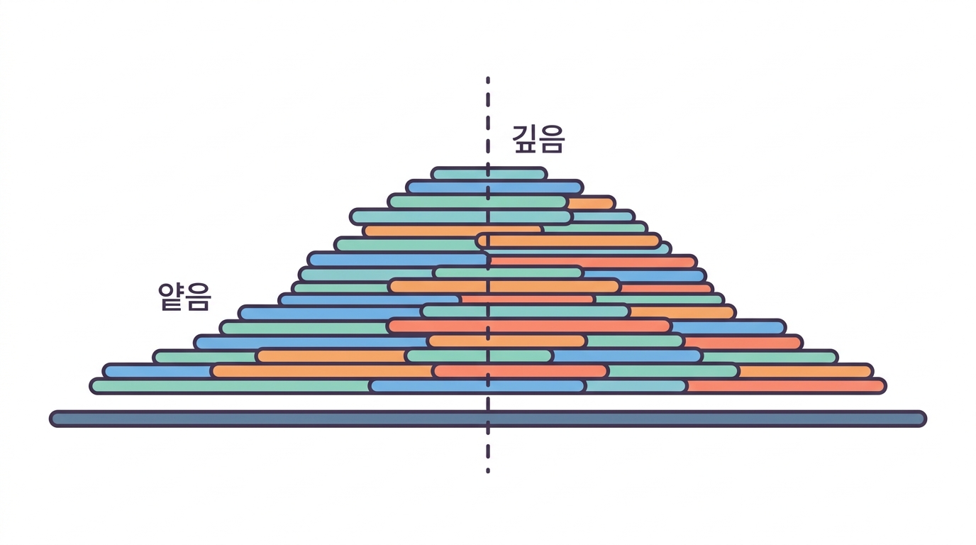 깊이 — 30× 와 60×, 왜 종양을 더 깊게
