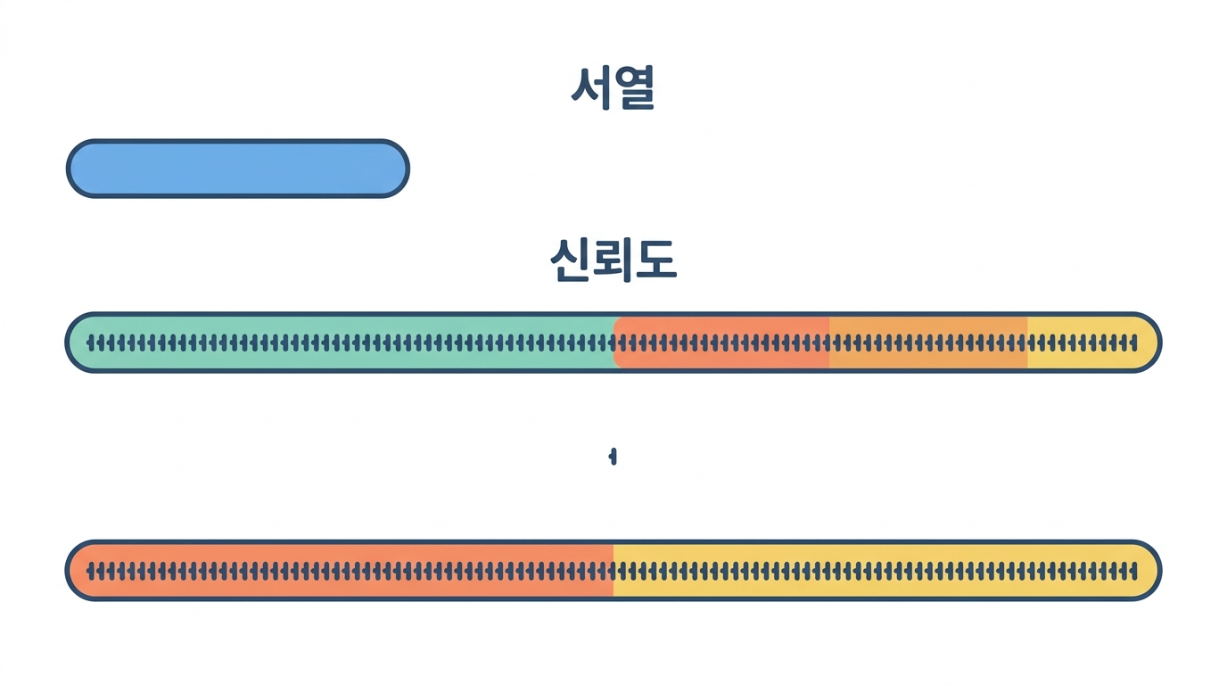 FASTQ 네 줄 — 절반은 서열, 절반은 신뢰도