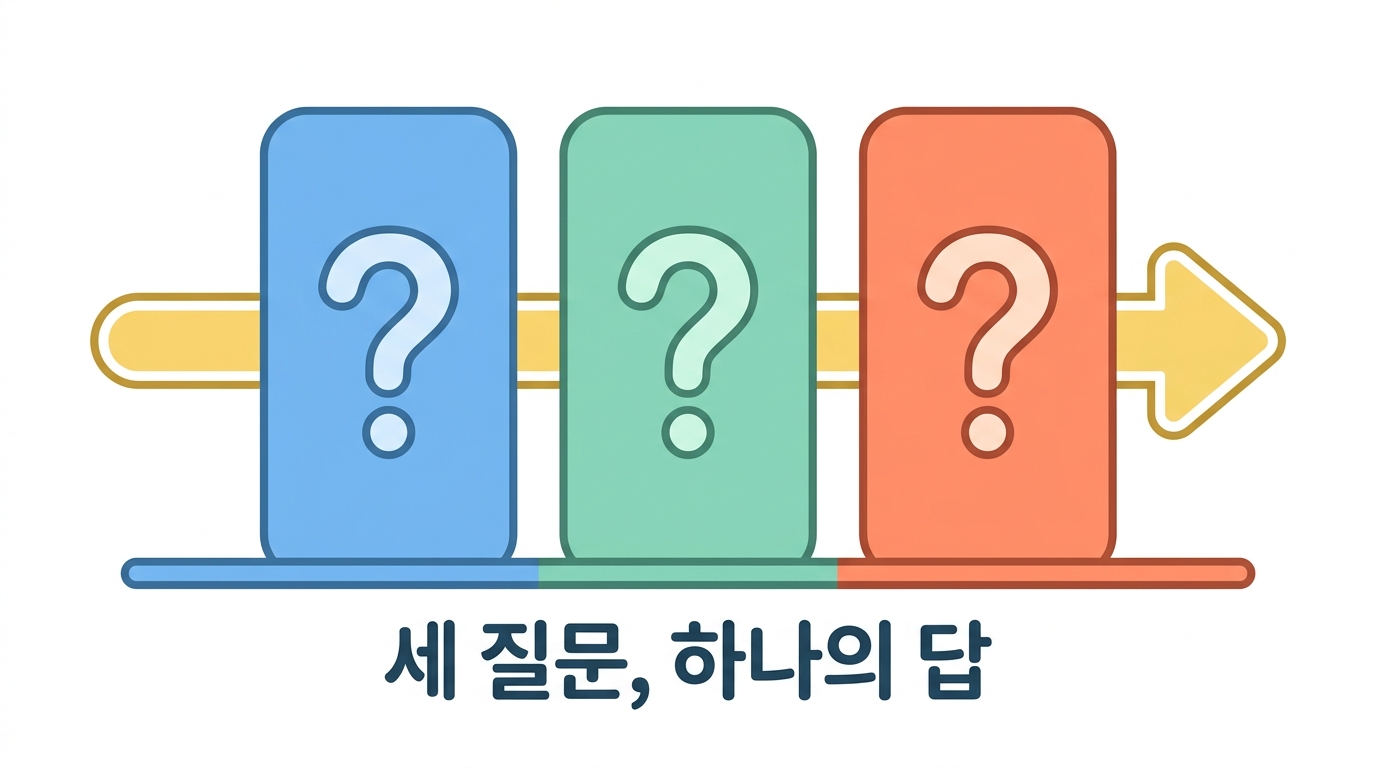 마틴의 세 질문 — 이 강의가 답하는 것