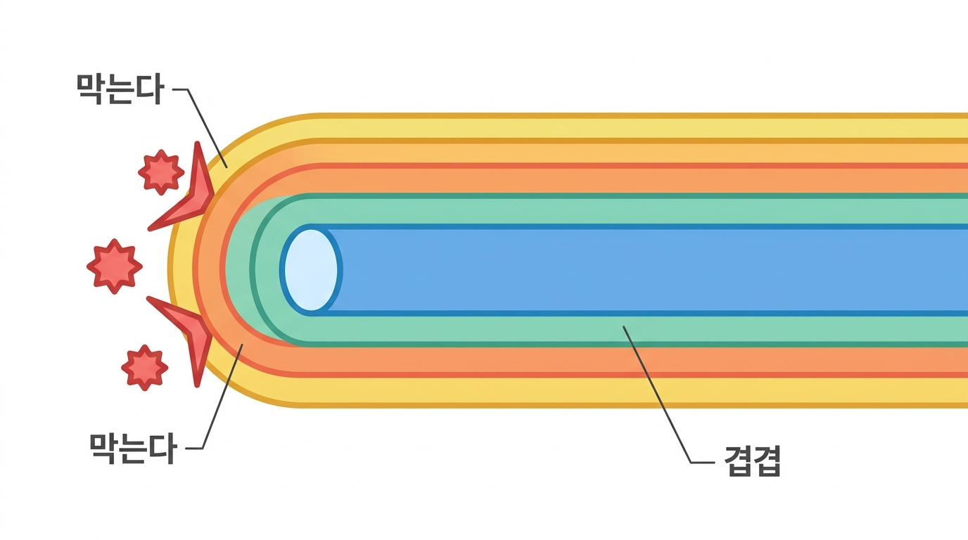 재질로 RNase 를 막는다