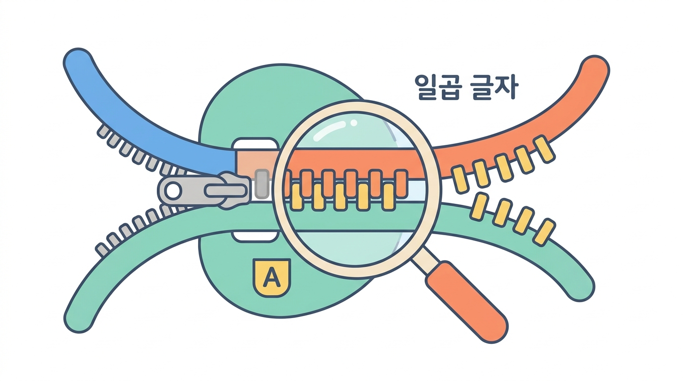 씨앗 — miRNA 가 표적을 고르는 일곱 글자