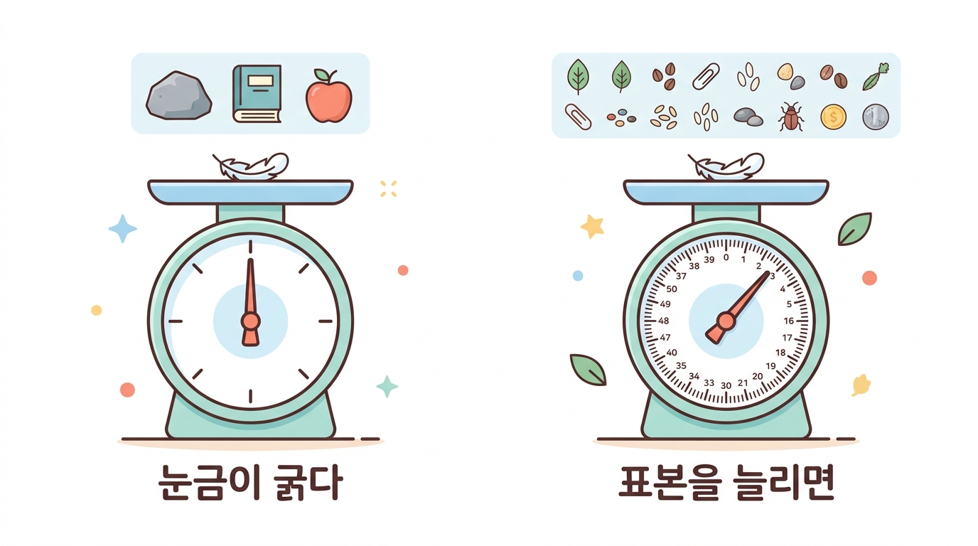 왜 이렇게 작은가 — 검정력과 흔들림을 재어 본다