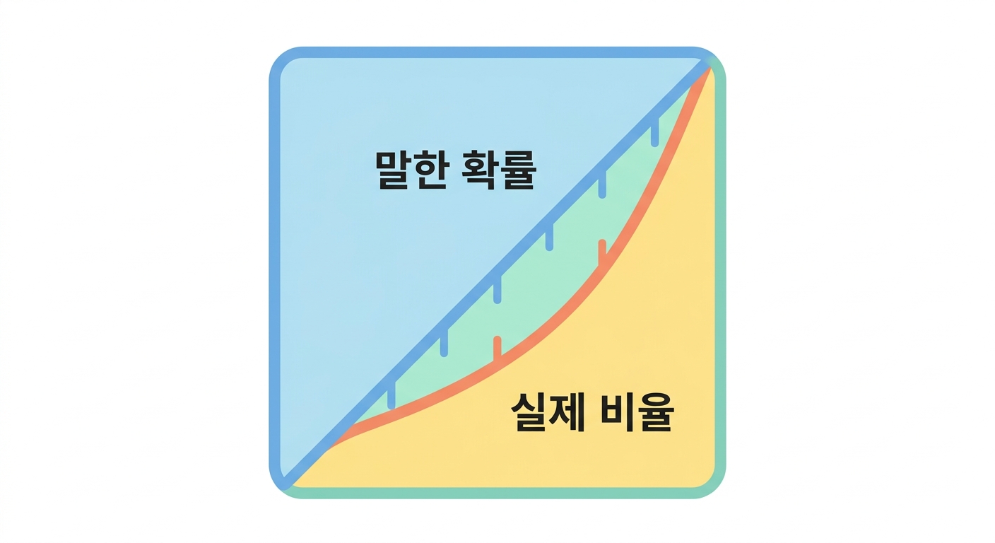 보정 — 0.9 라고 한 것이 정말 0.9 인가