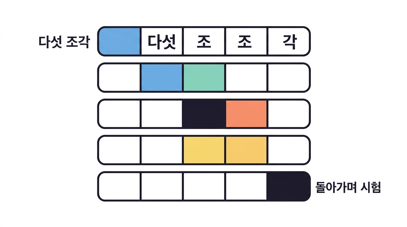 교차검증 — 자료가 적을 때 나누는 법