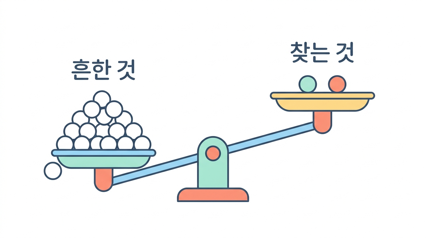 드문 것 찾기 — 100명 중 2명