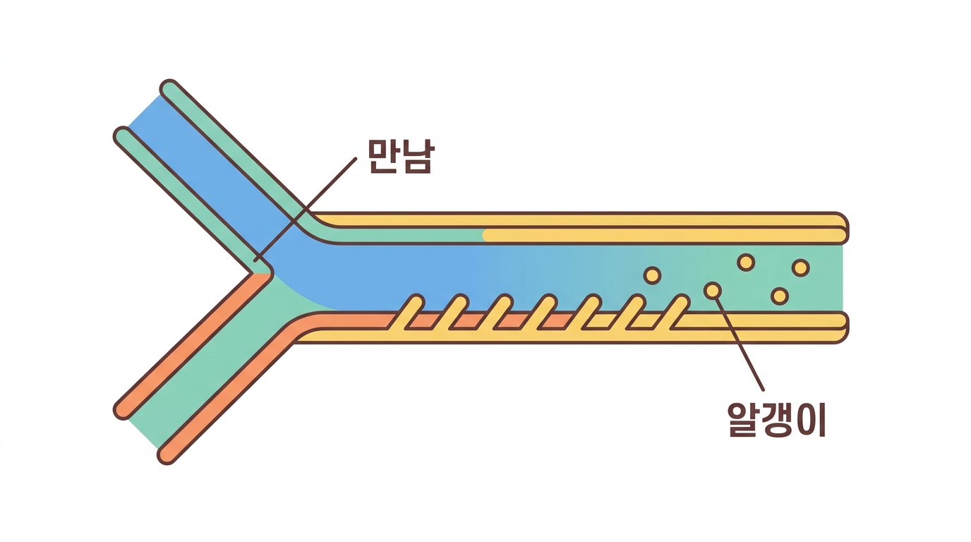 포장 — 에탄올과 물이 만나는 그 한 점