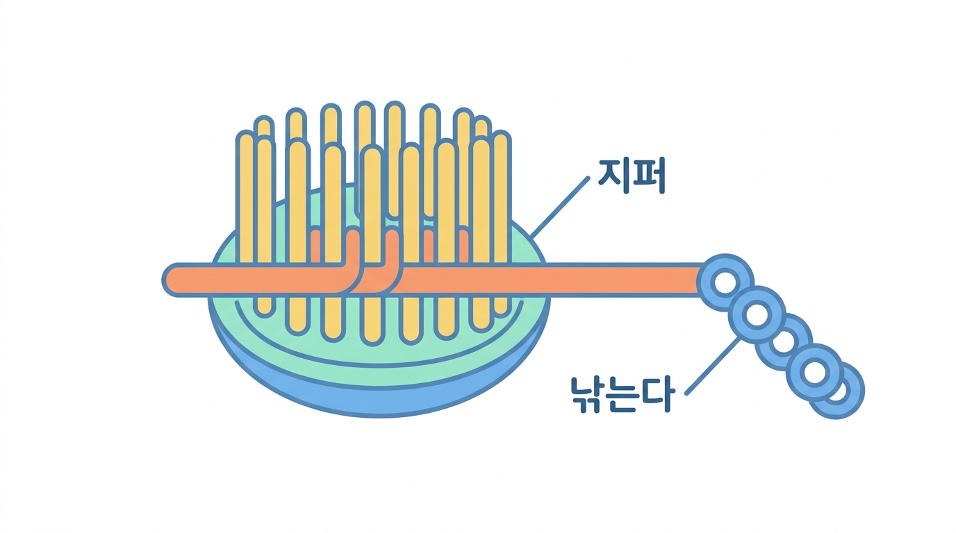 정제 — oligo d(T) 로 꼬리를 낚는다