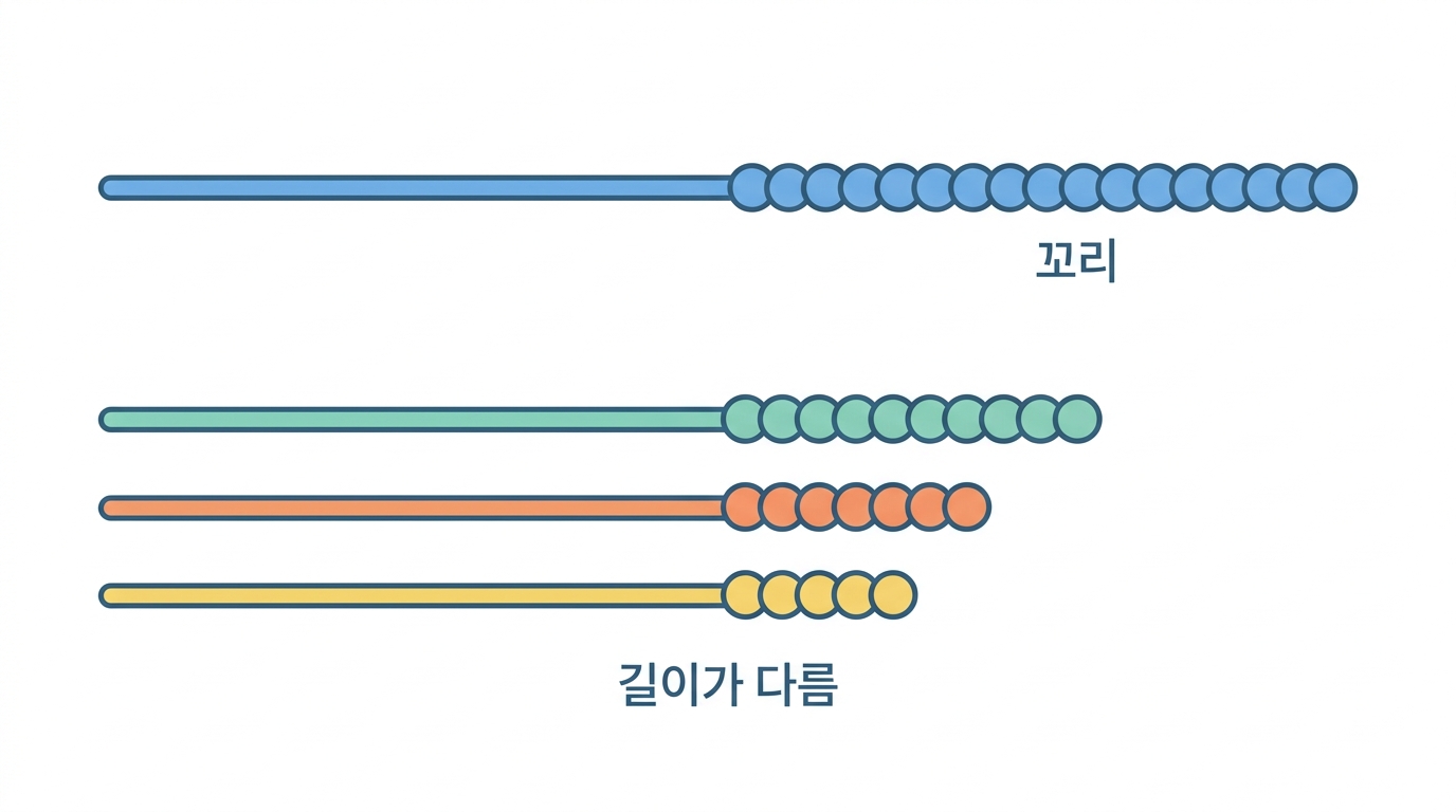 poly(A) 꼬리 — 150 염기 이상, 그리고 낚싯바늘