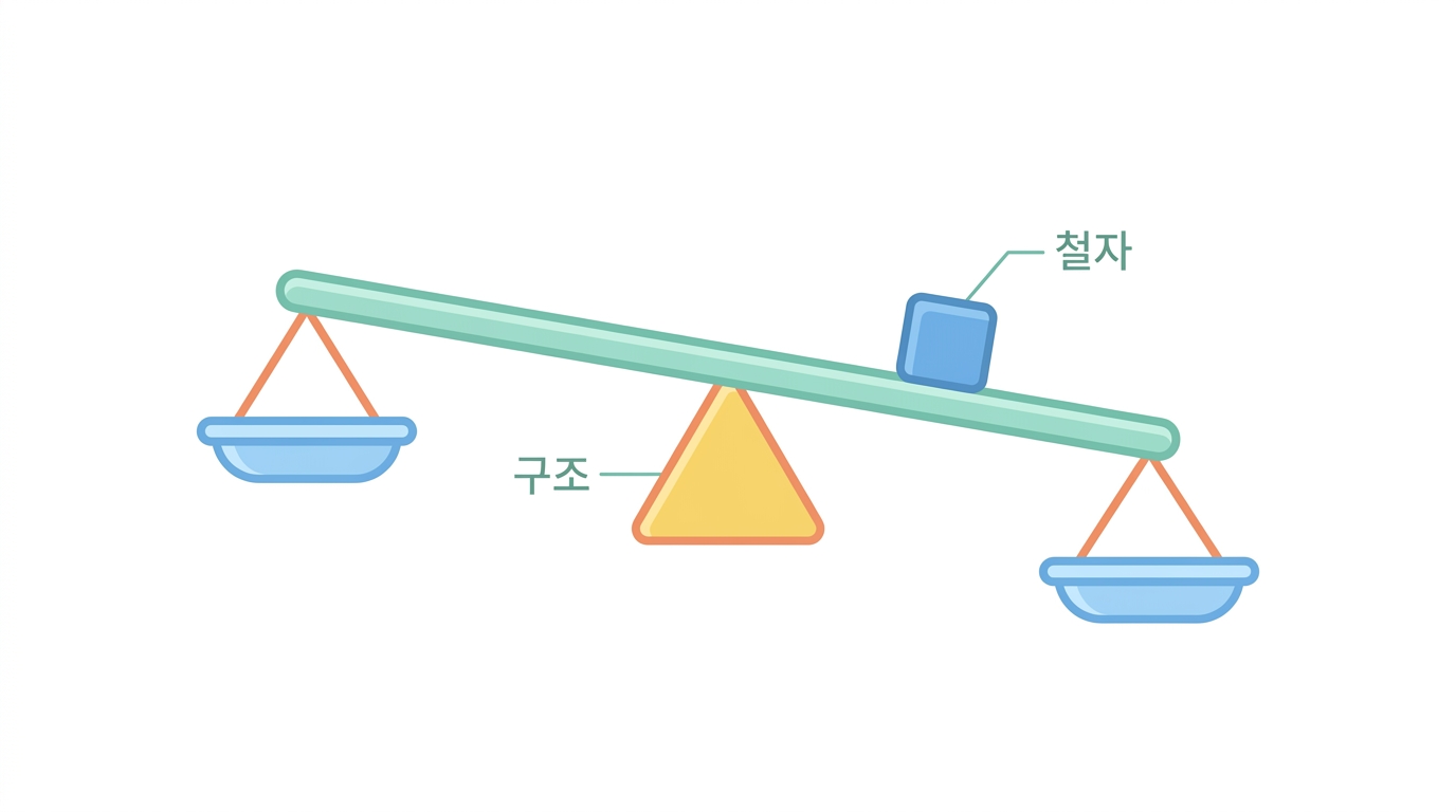 λ 라는 손잡이 — 구조와 코돈 사이 어디에 설 것인가