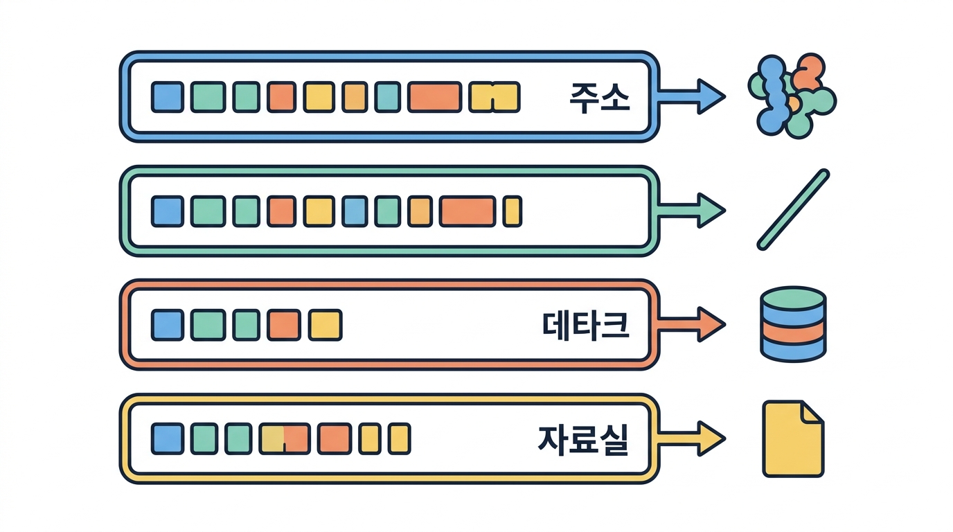 접근번호는 주소다 — GenBase 와 유전체 여섯