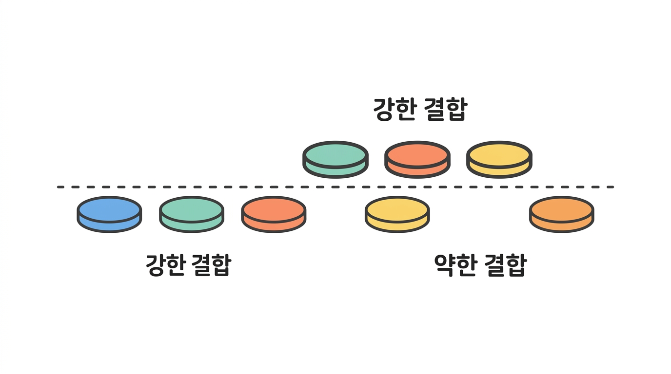일곱 가운데 셋은 논문 자신의 기준으로 약한 결합이다