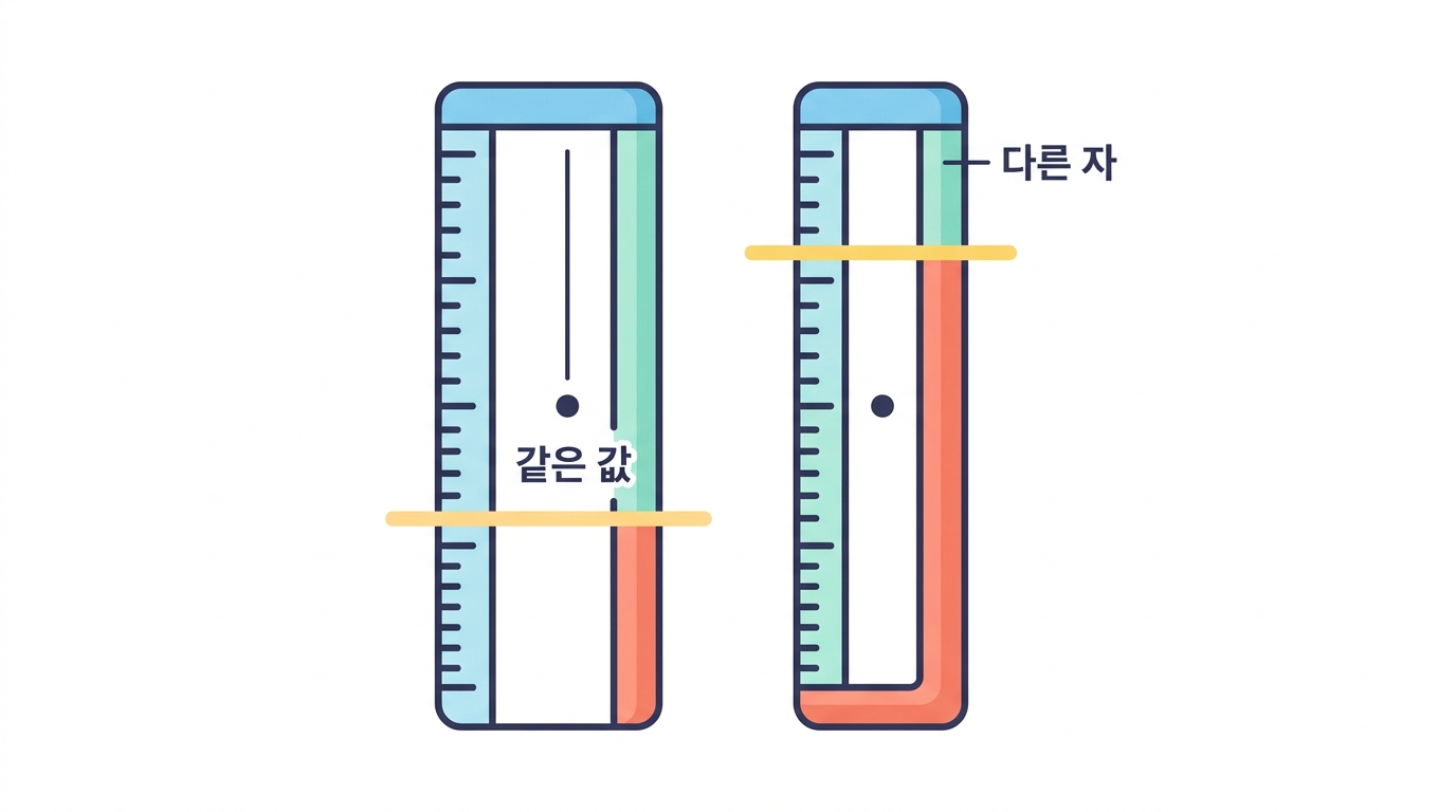 라마찬드란 90.1% 는 어느 자로 재느냐에 달렸다